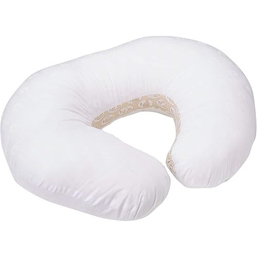 Boppy Nursing Pillow Bare Naked Original Support, Boppy Pillow Only, Nursing Pillow Cover Sold Separately, Ergonomic Nursing Essentials for Breastfeeding and Bottle Feeding, with Firm Fiber Fill