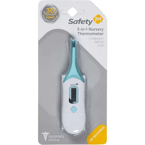 Safety 1st 3-in-1 Nursery Thermometer, Analog