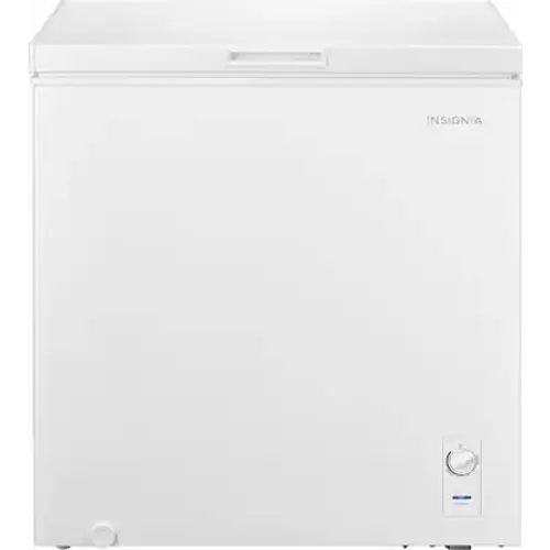 Insignia™ - 7 Cu. Ft. Garage-Ready Chest Freezer - White