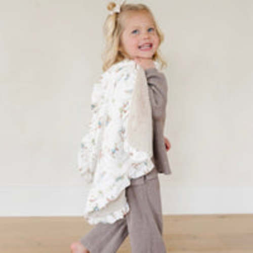 Peter Rabbit™ Muslin/Lush Mini Blanket | Saranoni