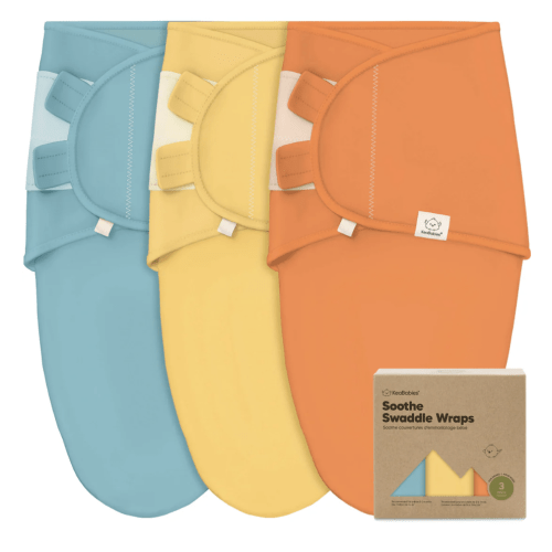 3-Pack Soothe Swaddle Wraps - Ripple