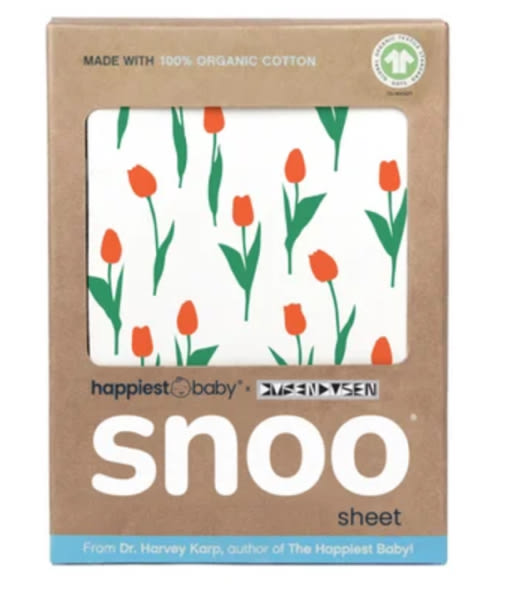100% Organic Cotton SNOO Baby Bassinet Fitted Sheet
