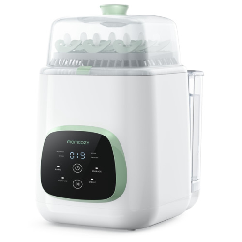 Momcozy KleanPal Pro Baby Bottle Washer, Sterilizer & Dryer - All-in-One Cleaning Machine for Bottles, Pump Parts & Baby Essentials - Time-Saving & Effortless Care