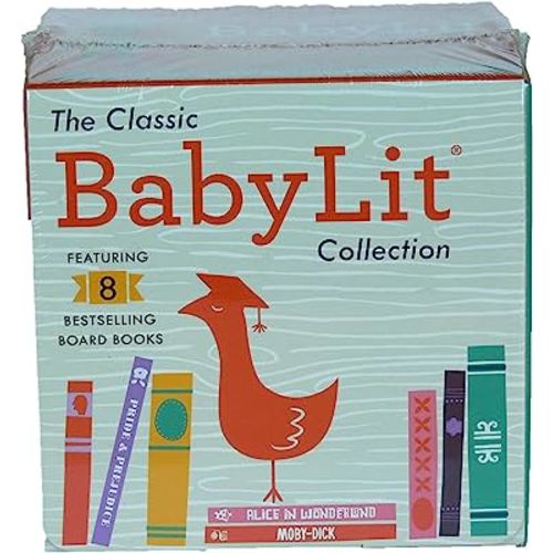 The Classic Baby Lit Collection Boxed Set - Romeo & Juliet, Wizard of Oz, Sherlock Holmes, Pride & Prejudice, Moby Dick, Jane Eyre, Alice in Wonderland, Jungle Book