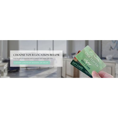 Gift Cards | Oak Haven Massage | Texas