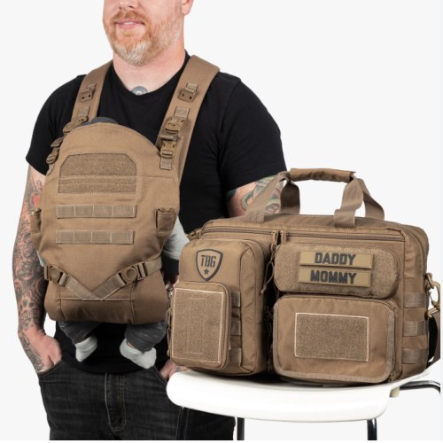 Deuce Diaper Bag & Baby Carrier Bundle | Tactical Baby Gear Deal