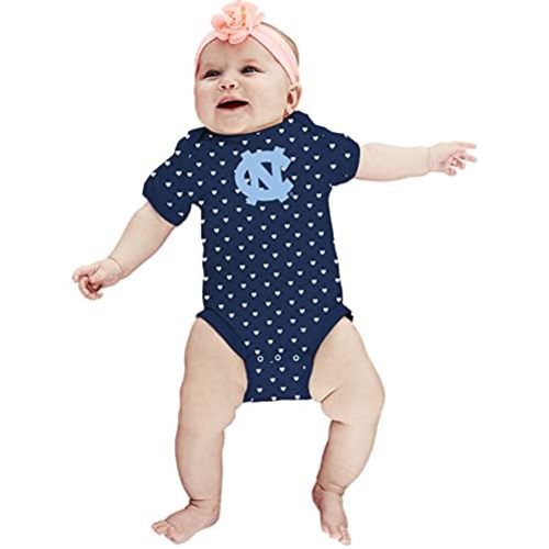 Two Feet Ahead Hearts Baby Bodysuit Creeper Baby Girl Clothes Newborn Infants Sizes 0-3M 6M 12M