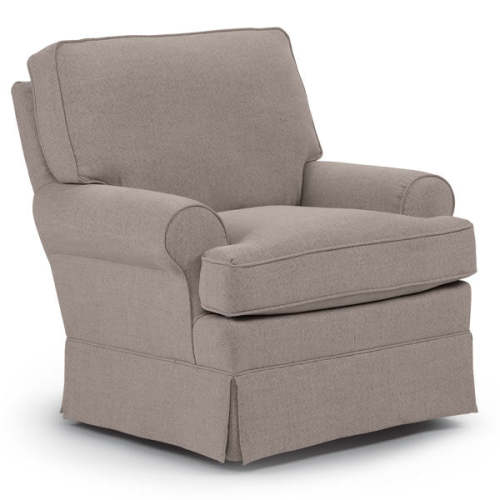 Best Chairs Quinn Swivel Glider -Linen 23707