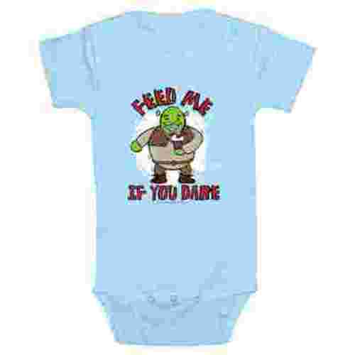 Infant's Shrek Feed Me Bodysuit