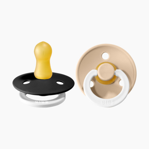 Natural Rubber Pacifier (2 Pack) - Black Night / Vanilla Night