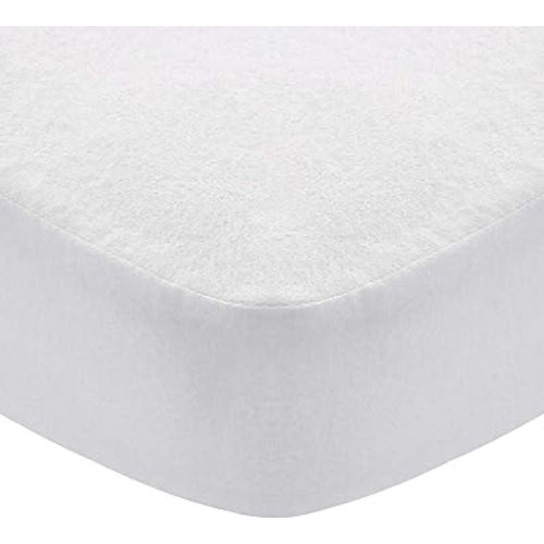 White Crib Sheets Cotton for Boys or Girl, 100% Cotton Flannel Crib Sheet, Heavenly Soft Fitted Crib Sheet for Standard Crib (28" X 52") and Toddler Mattresses Warm, White