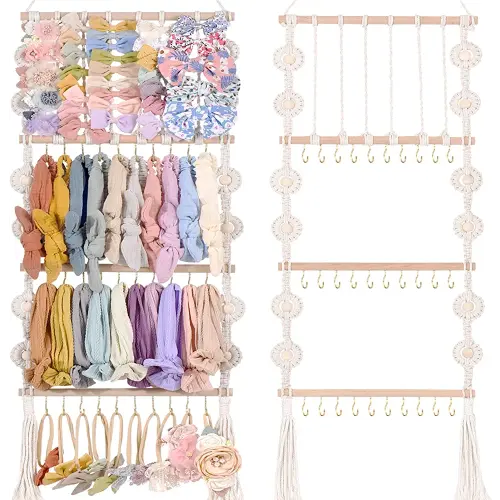 Headband and Bows Organizer For Girls