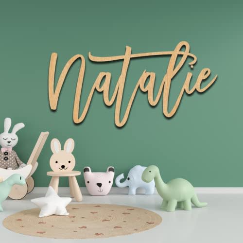 Wooden Custom Name Sign, Nursery Name Sign, Family Name Signs, Choice of Size & Fonts!