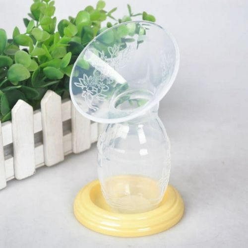 Silicone Manual Breast Pump Feeding Suction Bottle Milk Saver