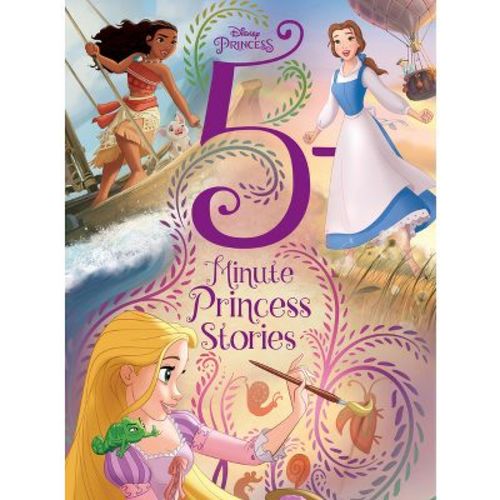 Disney Princess 5 Minute Princess Stories - (5 Minute Stories) (hardcover)