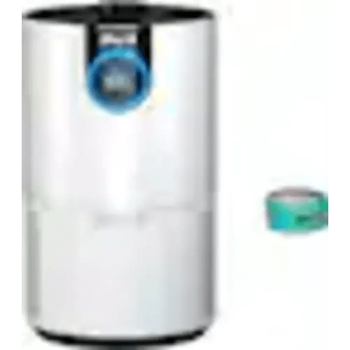 Shark - CleanSense™ Air Purifier with Odor Neutralizer Technology, covers 500 sq.ft. Captures 99.98% of airborne particles - White