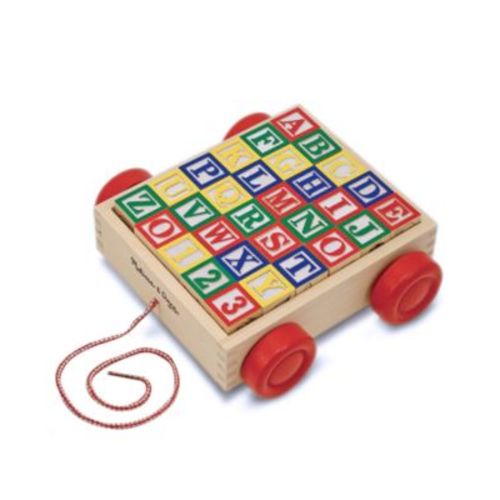 Toy, Classic ABC Block Cart
