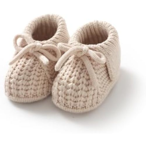 Baby Booties Newborn Boys Girls First Walkers Soft Knit Infant Sock Shoes Cozy Crochet Toddler Crib Boots
