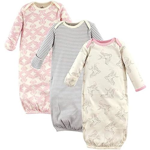 Touched by Nature Unisex Baby Organic Cotton Gowns