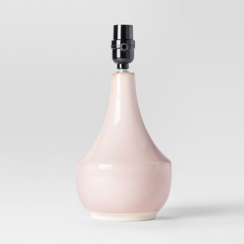 Montreal Wren Small Lamp Base Blush - Threshold™: Ceramic, No Assembly, ETL Listed