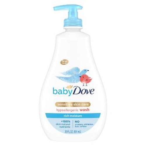 Baby Dove Rich Moisture Baby Wash & Shampoo 20 fl oz/2ct : Target