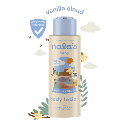 Nala's Baby Vanilla Cloud Body Lotion 400ml