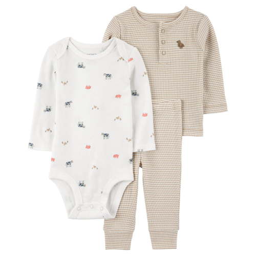 Carter's Boys 3-Piece Bodysuit Pant Set