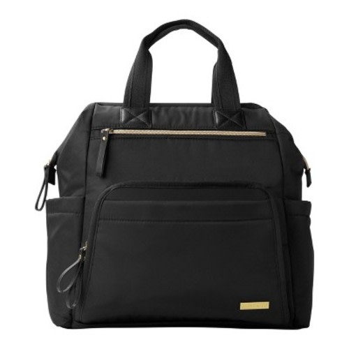 Skip Hop Mainframe Wide Open Diaper Backpack, Color: Black