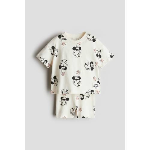 2-PIECE PRINTED JERSEY SET