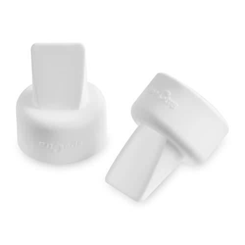 Spectra - Duckbill Valve Replacement for Breast Milk Pump (Pack of 2) - Fits Small, Medium, Large, or X-Large Breast Shields and Flanges