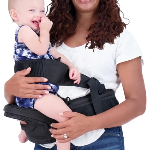 Amazon.com: CPC Certified - Baby Hip Carrier - Hip Carrier for Baby with Baby Waist Safety Strap and Expander Strap - Toddler Carrier 25-60 lbs - Ergonomic Infant Holder Baby Carrier with Hip Seat : Baby