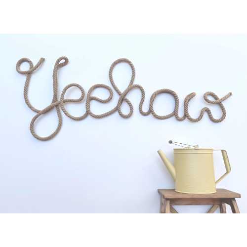 Rope Wall Name For Nursery
