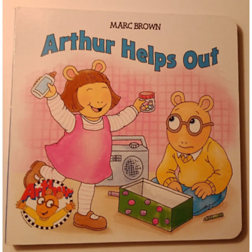 Arthur Helps Out Book Marc Brown