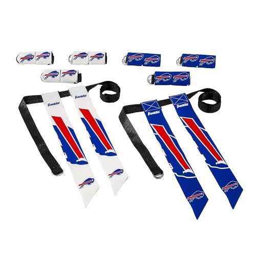 Franklin Sports NFL Team Flag Football Sets - Belts + Flags - Kids + Adults - Fits Up to 36" Waist - NFL Licensed