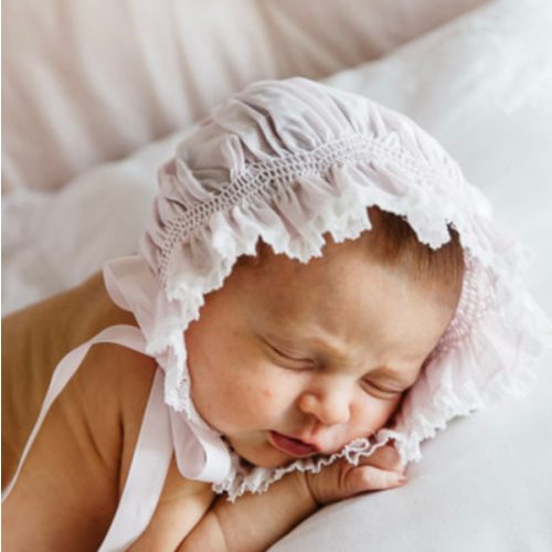 Girls Smocked Lace Bonnet I Feltman Brothers