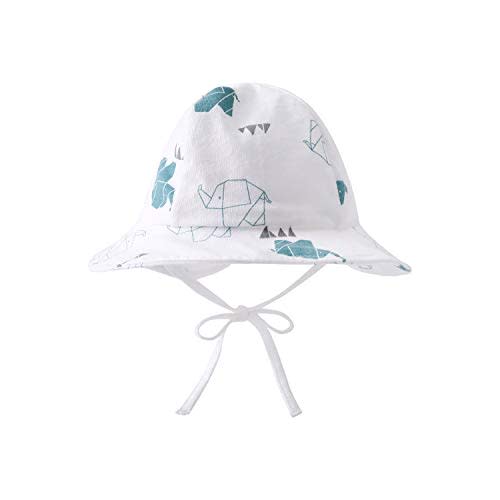 pureborn Baby Toddler Bucket Hat for Infant Boys Girls Kids Breathable Sun Hat with Chin Strap