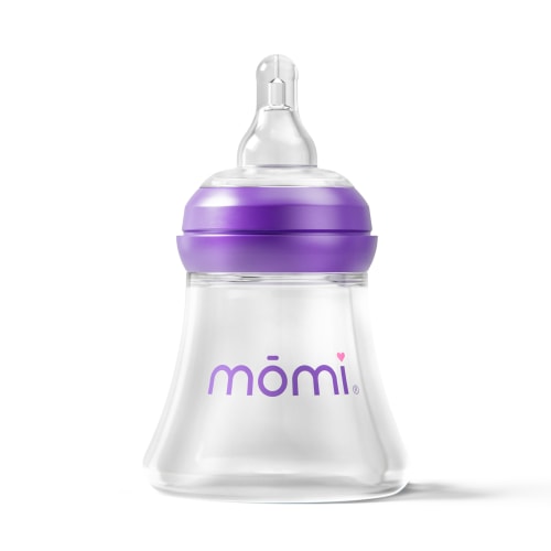Glass and BPA-Free Plastic Baby Bottle Sets: Safe Feeding Solution | mōmi
