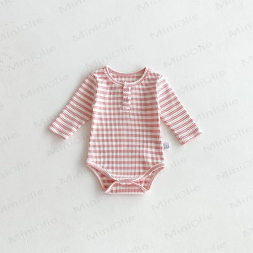 Baby Striped Ribbed Bodysuit