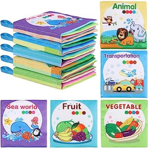 5PCS Baby Bath Books