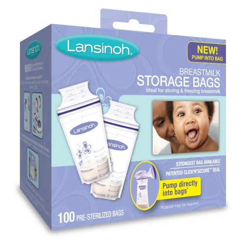 Lansinoh Breastmilk Storage Bags - 100 ct