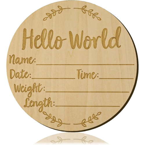 Baby Announcement Sign