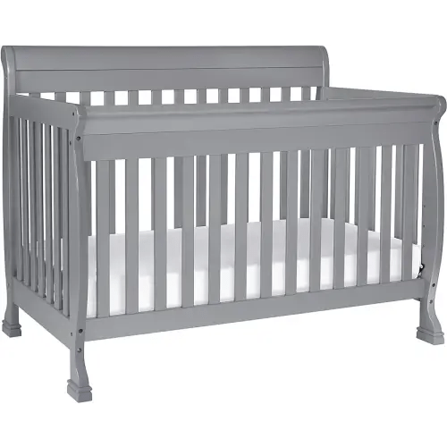 DaVinci Kalani 4-in-1 Convertible Crib in Grey, Greenguard Gold Certified