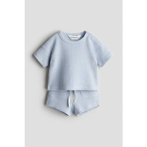 2-PIECE WAFFLED COTTON SET
