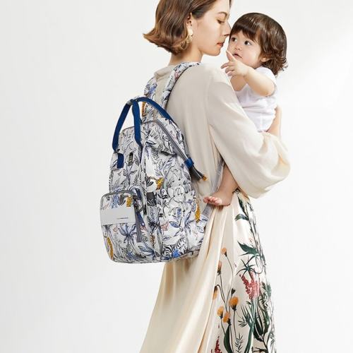 Diaper Bag Backpack Waterproof Maternity Nappy Bag Changing Bags With Insulated Pockets Stroller Straps 20L