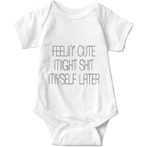 Funny Romper Cute Novelty Infant Baby Bodysuit Funny Baby Onesie Pregnancy Announcements
