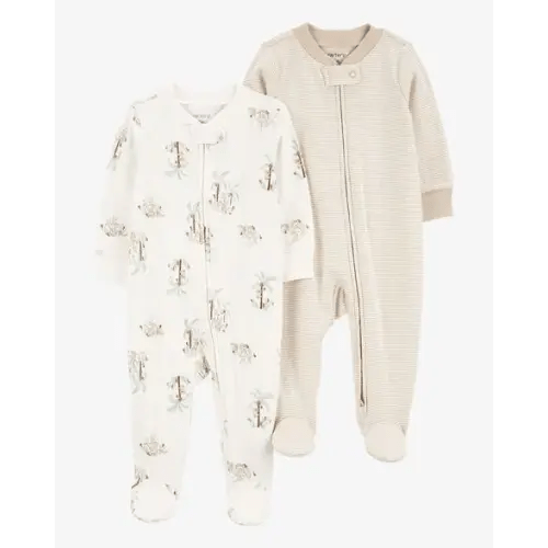 Baby 2-Pack 2-Way Zip Sleep & Play Pajamas - Carter's | Carter's