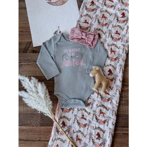 Little Bitty Baby Bodysuit - Mist
