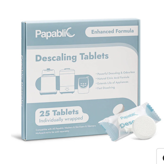 Papablic Descaling Tablets, 25 Count