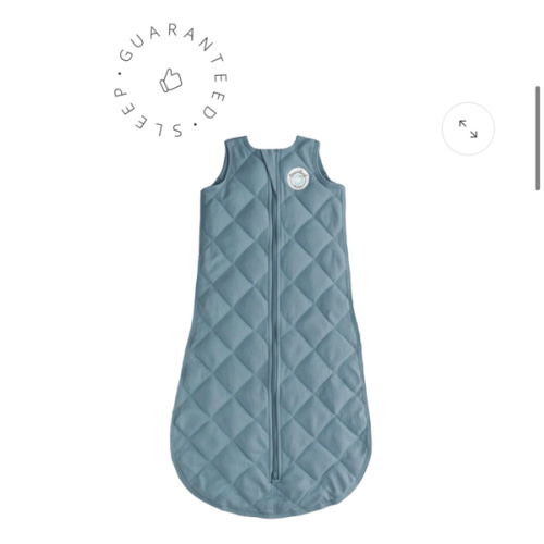 Dreamland Baby | Weighted Sleep Sacks & Swaddles - 0-6 months Ocean Blue