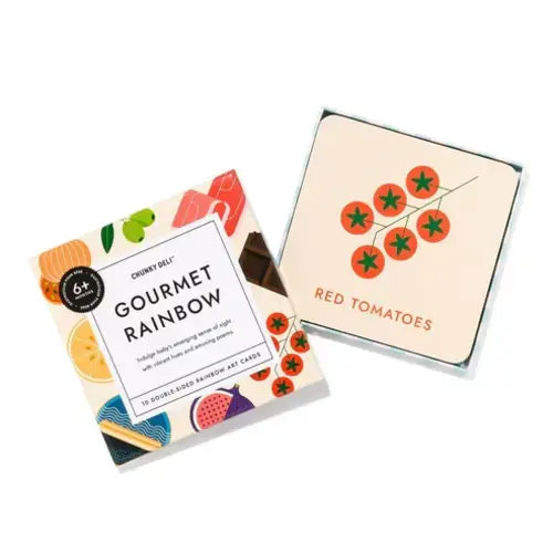 Gourmet Rainbow Art Cards – Chunky Deli
